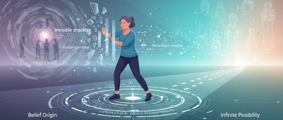 打破无形枷锁:中年人,用“认知重构罗盘”重启人生无限可能