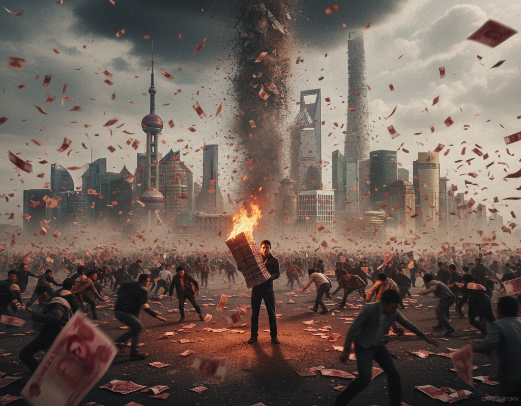 帝国经济预言（下）：当印钞机烧红时，落在你的头顶的是座山