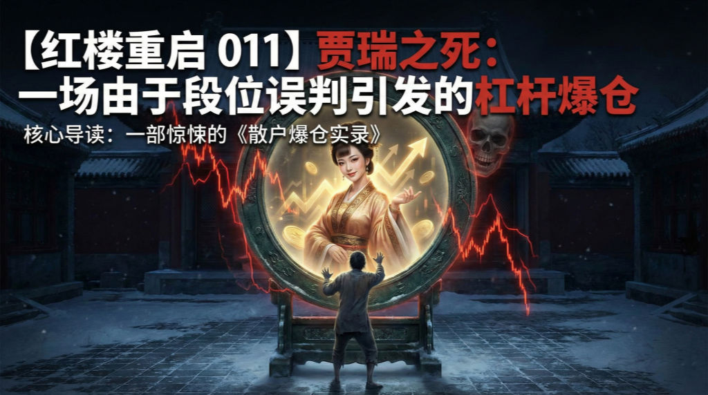 【红楼重启 011】贾瑞之死：一场由于段位误判引发的杠杆爆仓