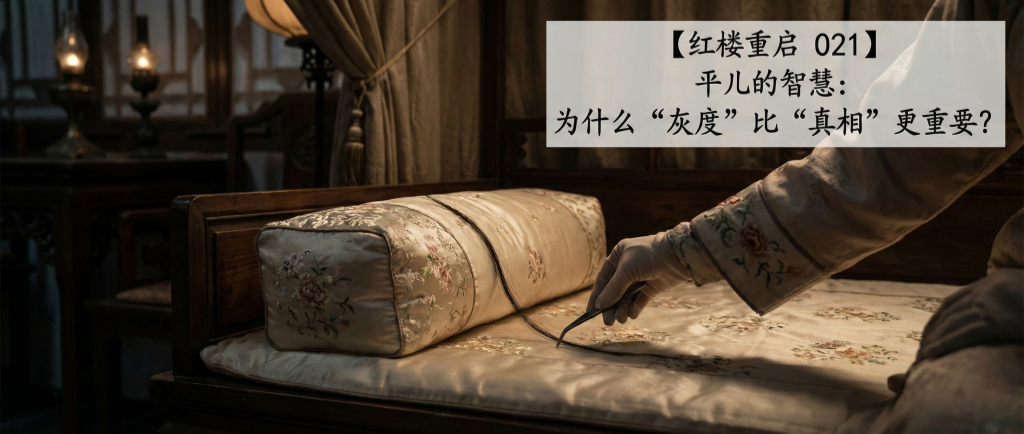 【红楼重启 021】平儿的智慧：为什么“灰度”比“真相”更重要？