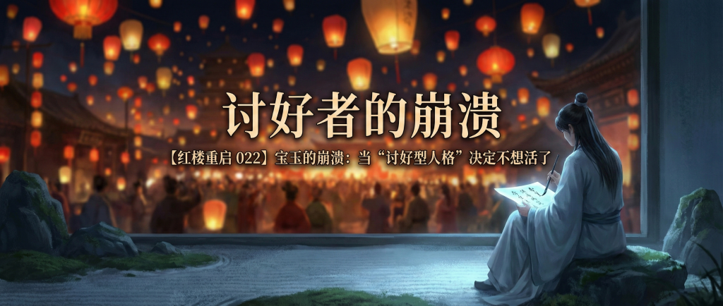 【红楼重启 022】宝玉的崩溃：当“讨好型人格”决定不想活了