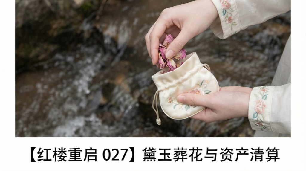 【红楼重启 027】黛玉葬花：当“耗材”拒绝被系统回收