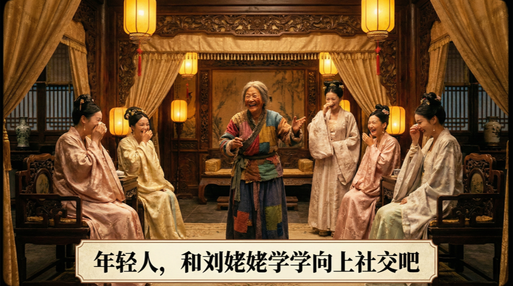 【红楼重启 028】刘姥姥：穷亲戚如何撬动顶级供应链？