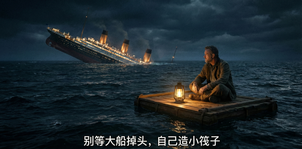 【救赎的海市蜃楼 07】：方舟与渡口 —— 别等大船掉头，自己造小筏子